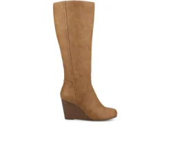 Women's Journee Collection Langly Wide Calf Knee High Boots