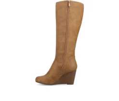 Women's Journee Collection Langly Wide Calf Knee High Boots