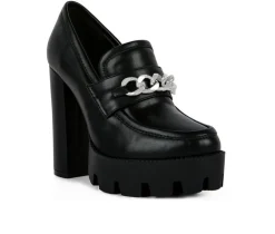 Women's London Rag Y2K High Platform Heeled Loafers