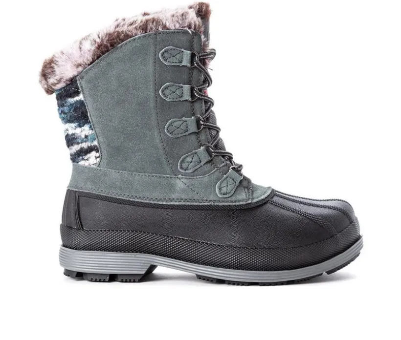 Women's Propet Lumi Tall Lace Waterproof Winter Boots