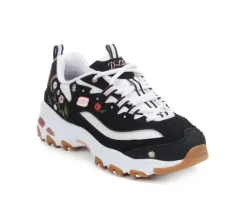 Women's Skechers 150553 Dlites Floral Sneakers