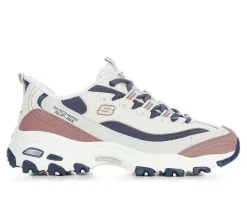 Women's Skechers 150537 Dlites Smooth Slip In Sneakers