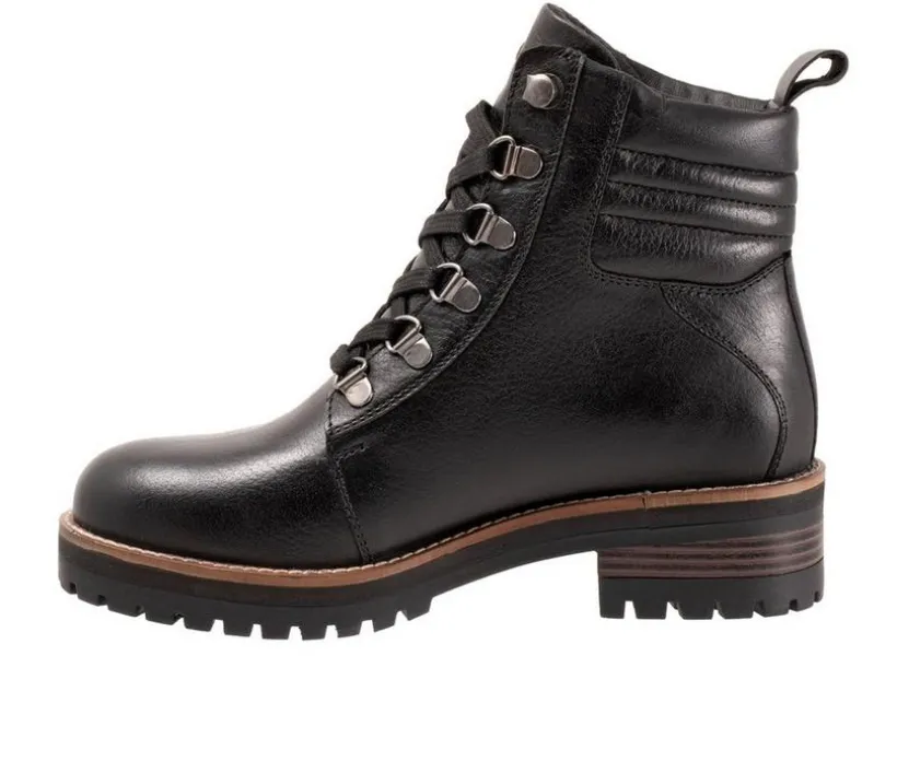 Women's Softwalk Everett Lace Up Combat Boots
