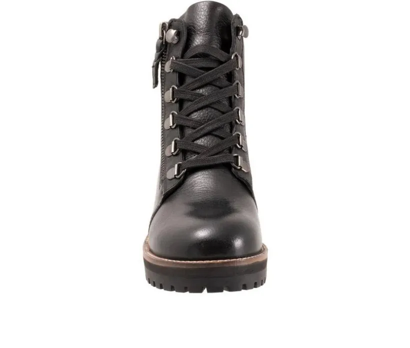 Women's Softwalk Everett Lace Up Combat Boots