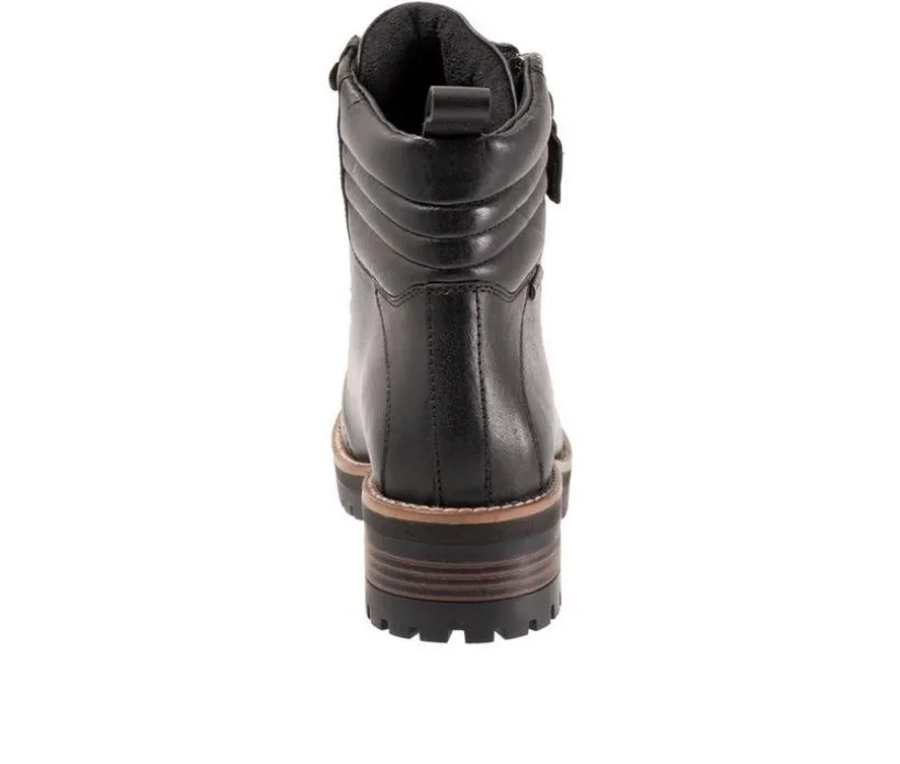 Women's Softwalk Everett Lace Up Combat Boots