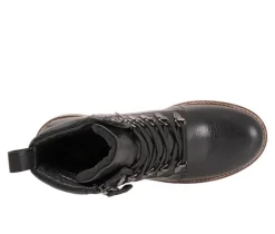 Women's Softwalk Everett Lace Up Combat Boots