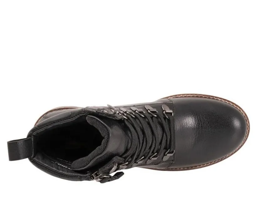 Women's Softwalk Everett Lace Up Combat Boots
