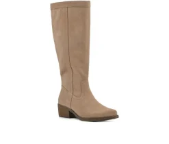 Women's White Mountain Altitude Wide Calf Knee High Boots
