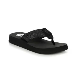 Women's Yellow Box Addyson Flip-Flops