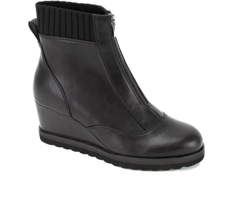 Women's Yellow Box Corado Wedge Booties