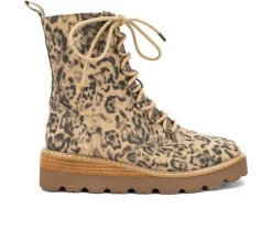 Women's Yellow Box Inez Combat Booties