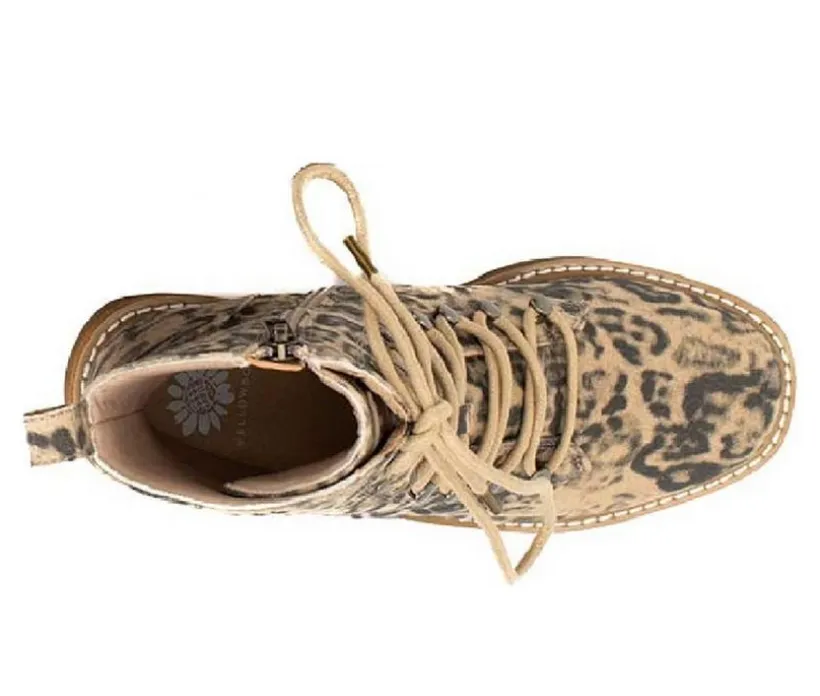 Women's Yellow Box Inez Combat Booties