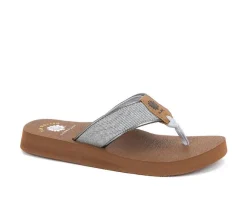 Women's Yellow Box Nemby Flip-Flops