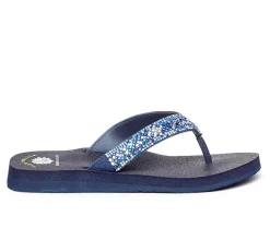 Women's Yellow Box Soriano Mellow Mat Flip-Flops