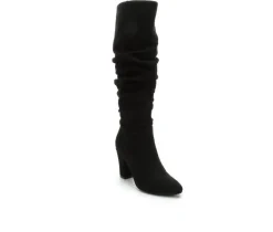 Women's Y-Not Compassion Ruched Knee High Boots
