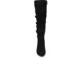 Women's Y-Not Compassion Ruched Knee High Boots